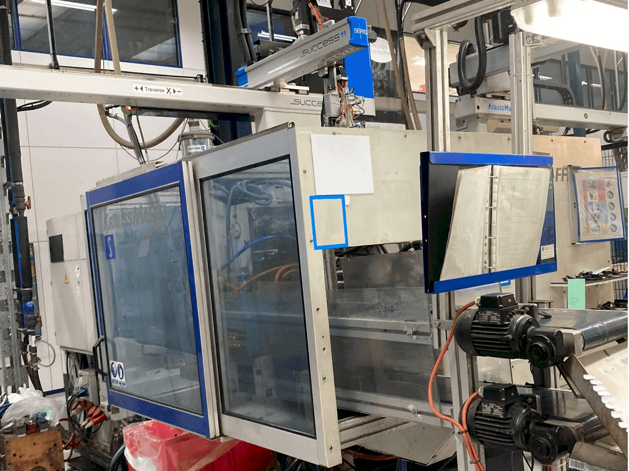 Вид станка Krauss Maffei 150-700 C2 спереди