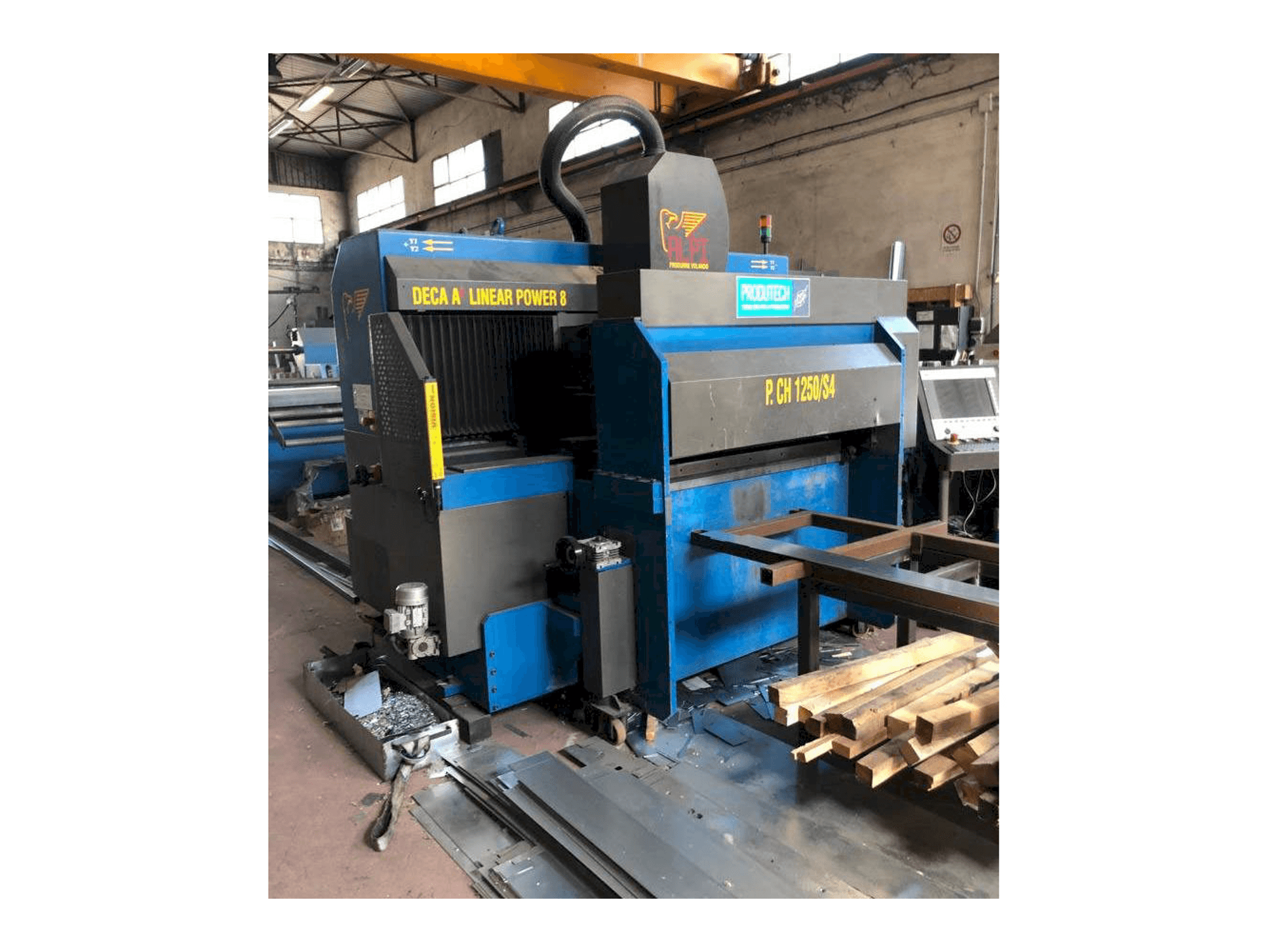 Вид станка PRODUTEC ALPI DECA A2 спереди