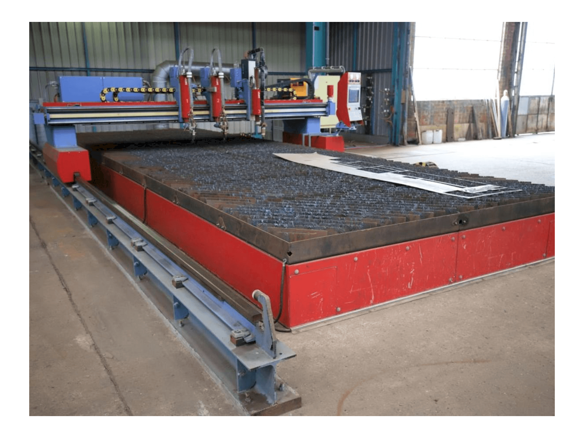 Вид станка SATO LS 3500 спереди