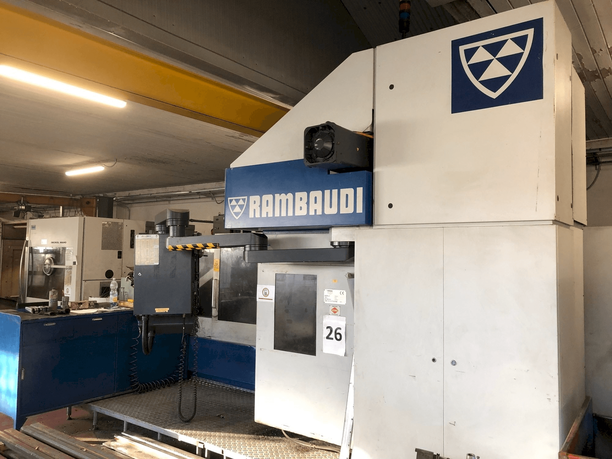 Вид станка Rambaudi Ramfast RF105 спереди