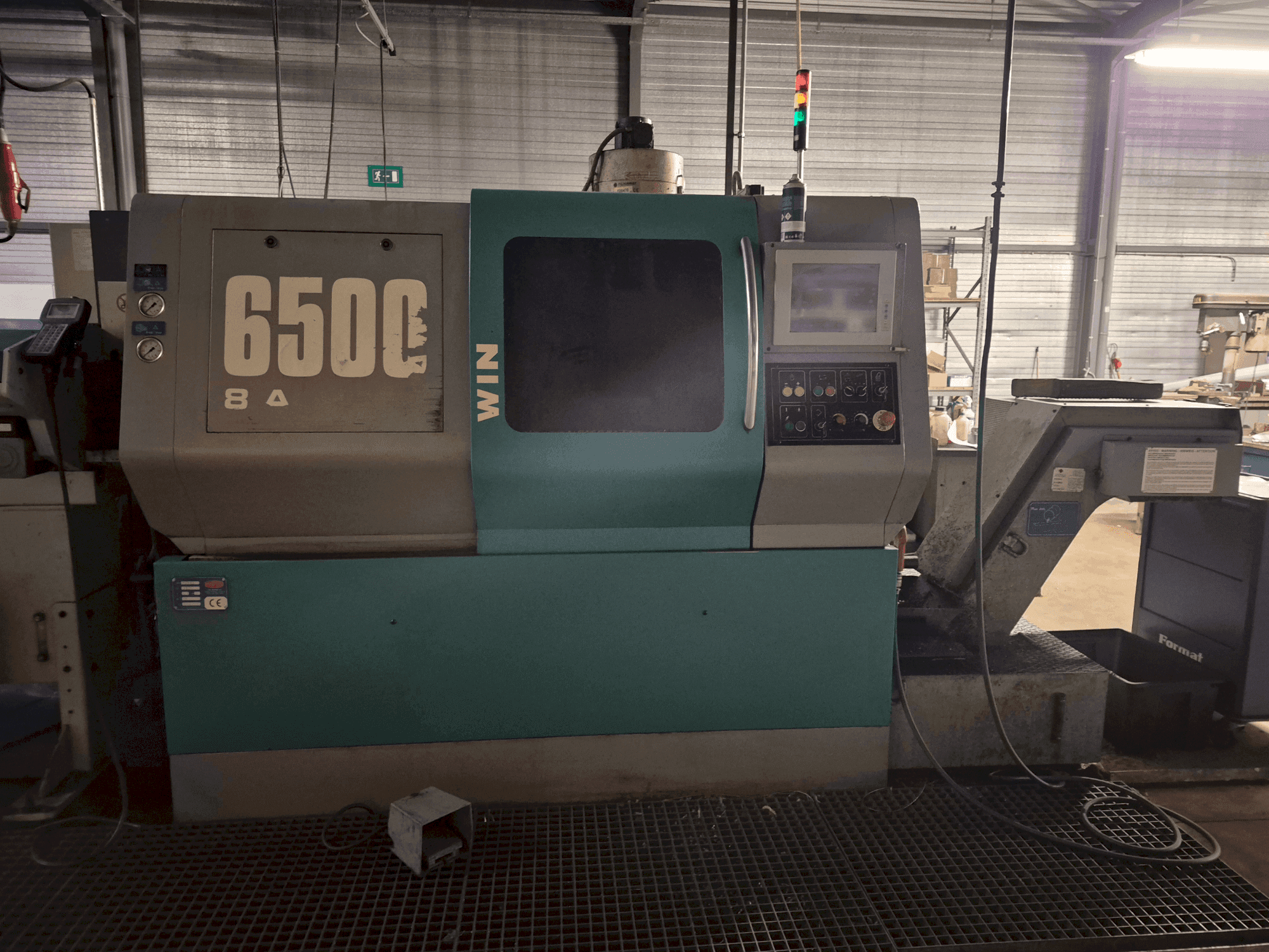 Вид станка MUPEM WIN 6500 спереди