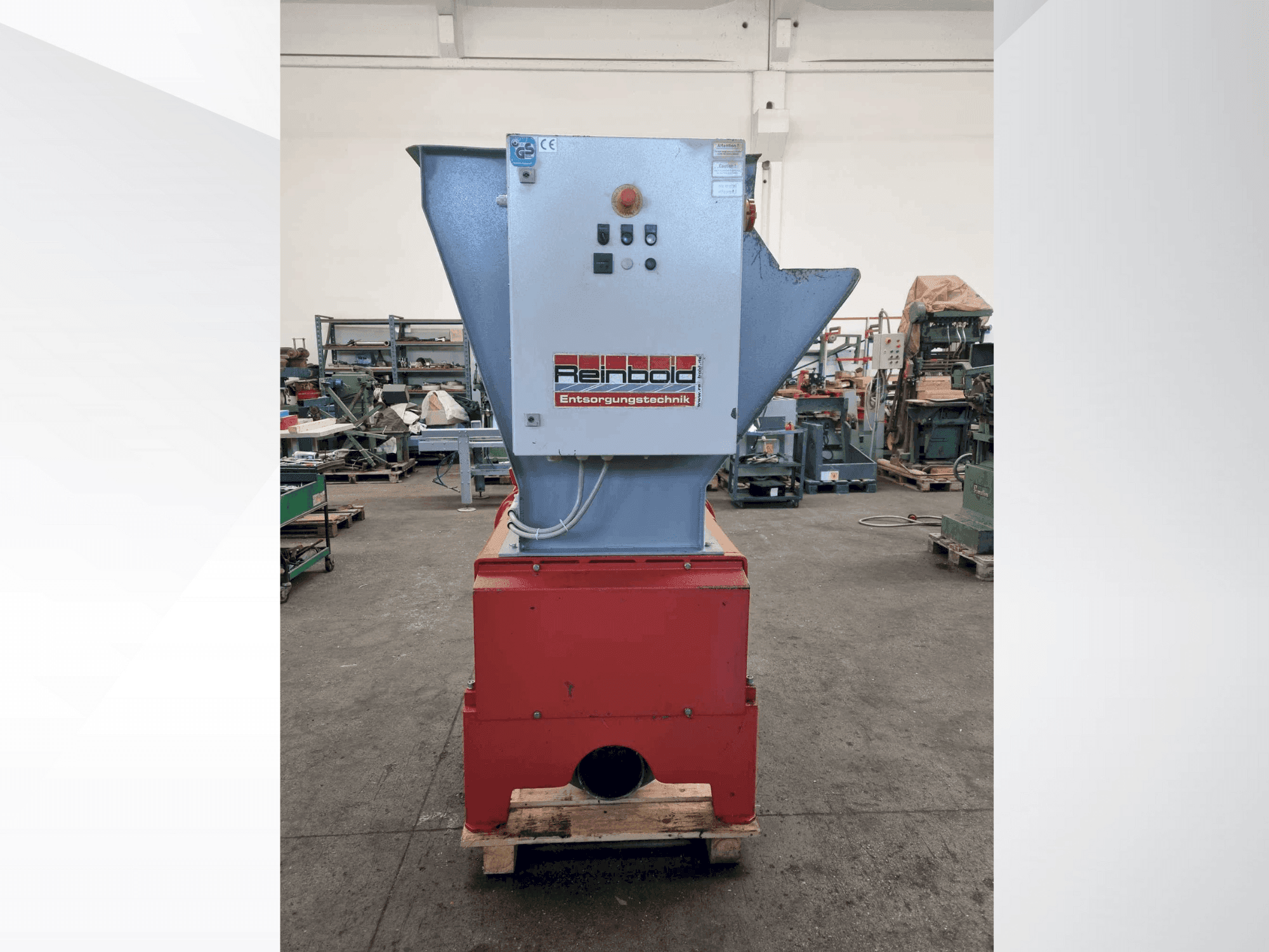 Вид станка REINBOLD RMZ 500 спереди